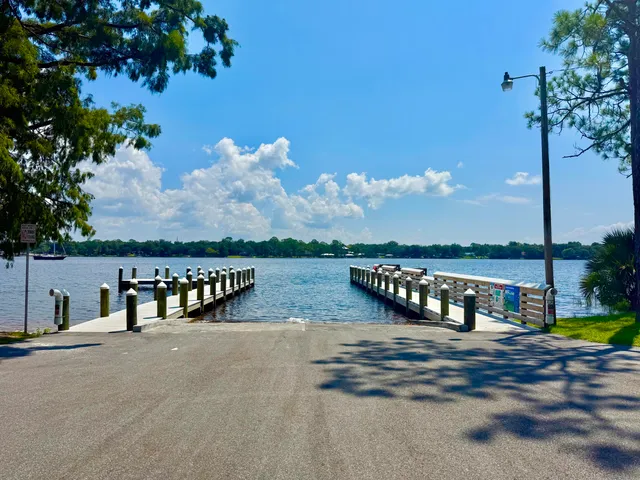 a view of a swimming pool with a terrace