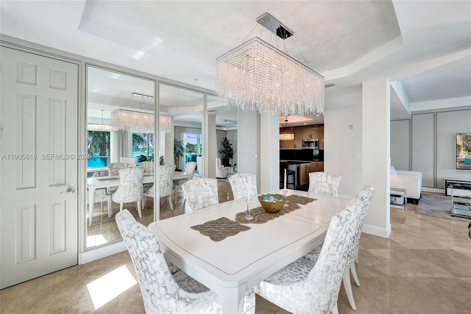 516 Hendricks Isle, Unit 2C Fort Lauderdale, FL 33301 - Photo 22 of 77 a view of a dining room with furniture