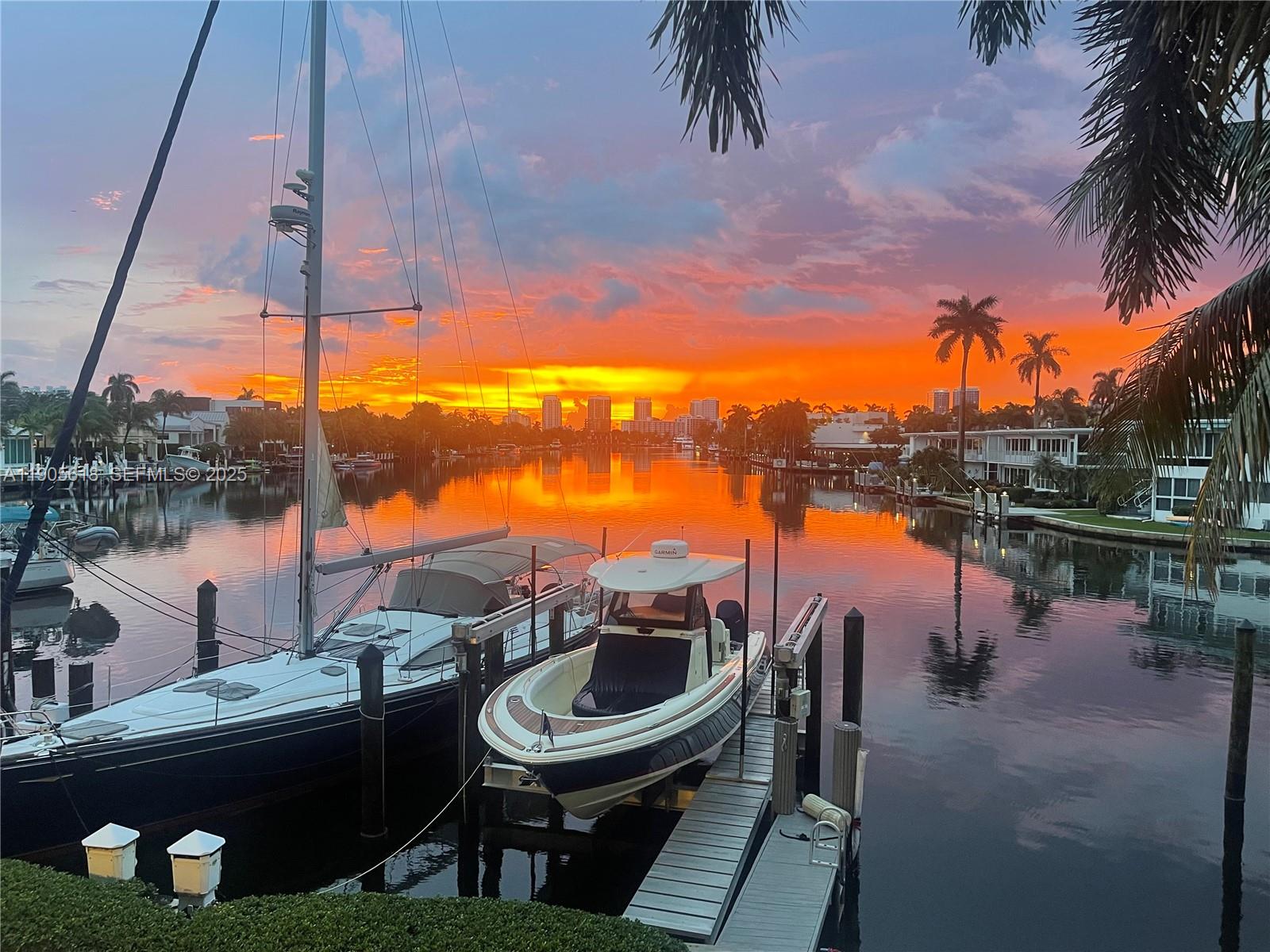 516 Hendricks Isle, Unit 2C Fort Lauderdale, FL 33301 - Photo 69 of 77 a view of a balcony with chairs and a table