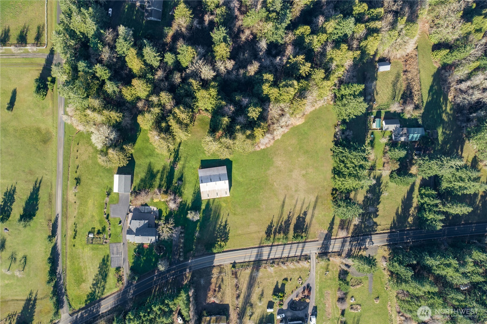 5981 Southeast Arcadia Road Shelton, WA 98584 - Photo 34 of 35 a view of a house with a tree