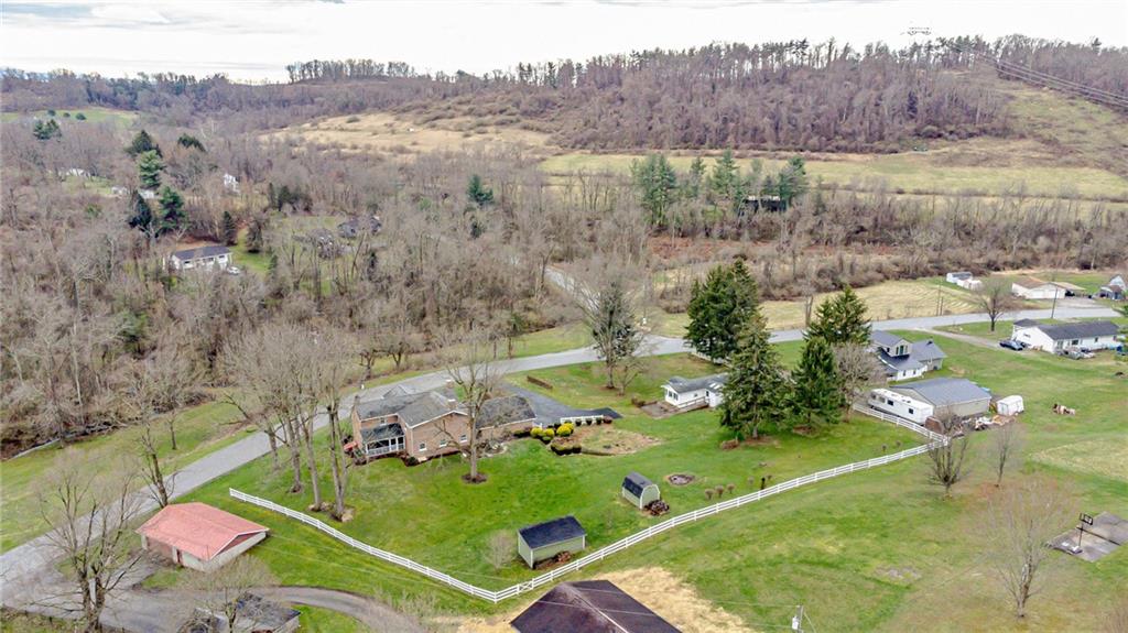 322 Dearth Road Uniontown, PA 15401 - Photo 3 of 25 an aerial view of a golf course with green space