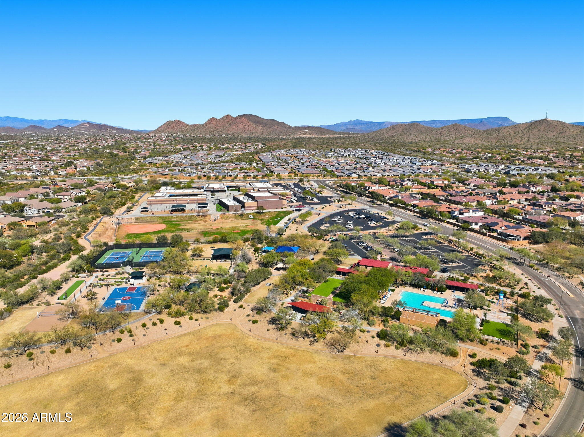 2425 West Bronco Butte Trail, Unit 1011 Phoenix, AZ 85085 - Photo 58 of 64 Aerial