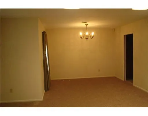 a view of empty room