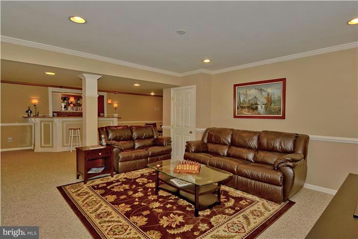 10993 Clover Hunt Court Reston, VA 20194 - Photo 25 of 30 Lower Level Media and Entertaining Area