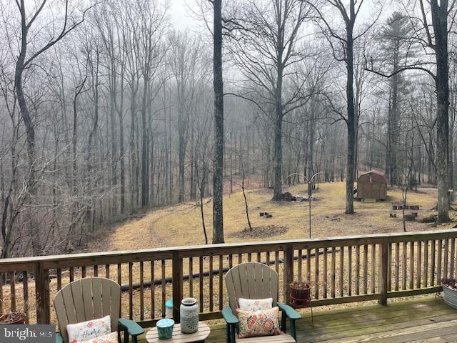 902 Harris Hollow Road Washington, VA 22747 - Photo 7 of 9 Serene woodland retreat in misty tranquility.