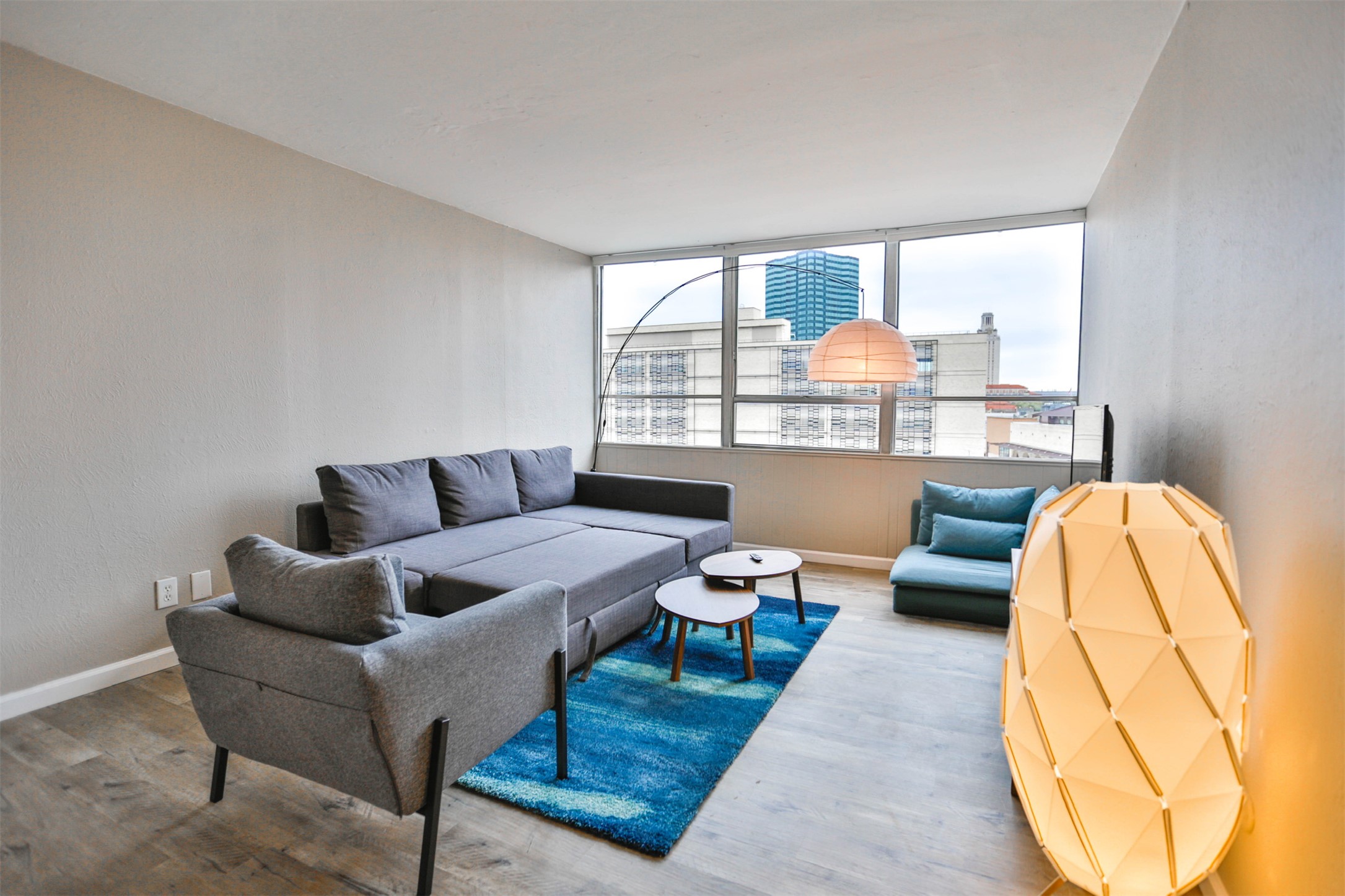 1800 Lavaca Street, Unit A608 Austin, TX 78701 - Photo 1 of 12 Living area with wood finished floors