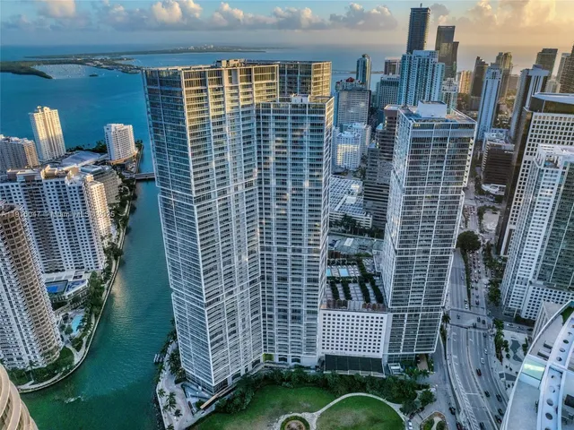 a view of a building with a city view