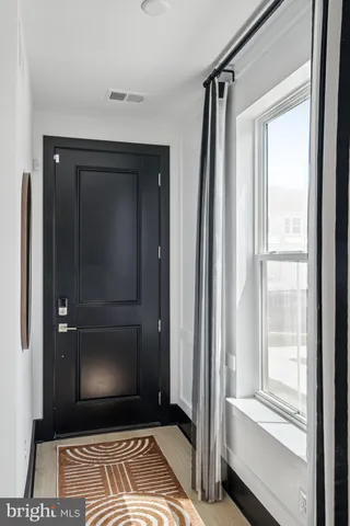 a view of front door