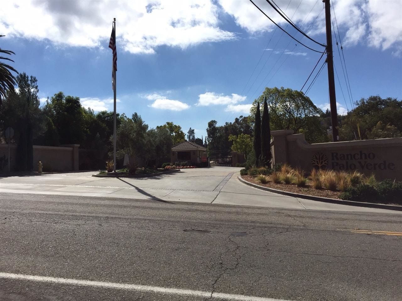 Street entry to development