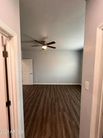 view of wooden floor