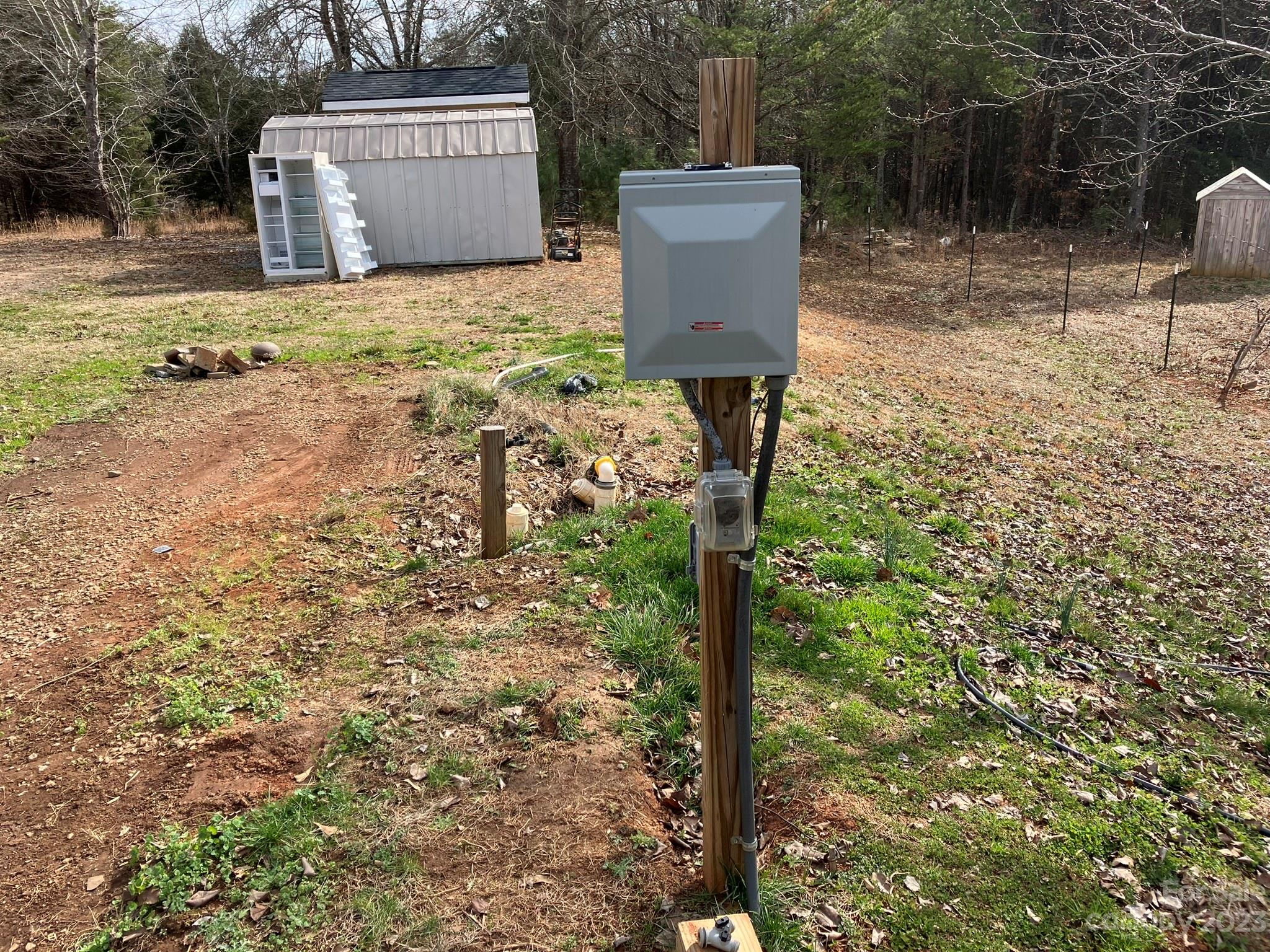 250 Old Ross Road Spindale, NC 28160 - Photo 4 of 21 a fire hydrant in the middle of a yard