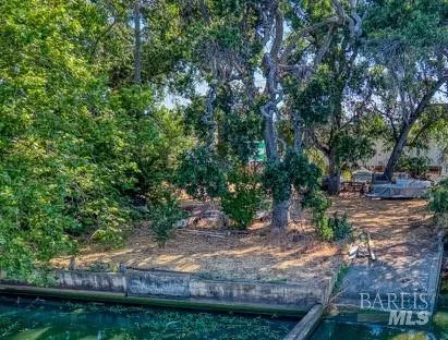 a view of backyard with green space