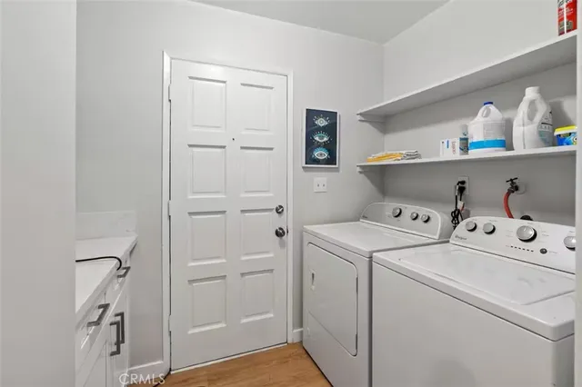 a view of washer and dryer