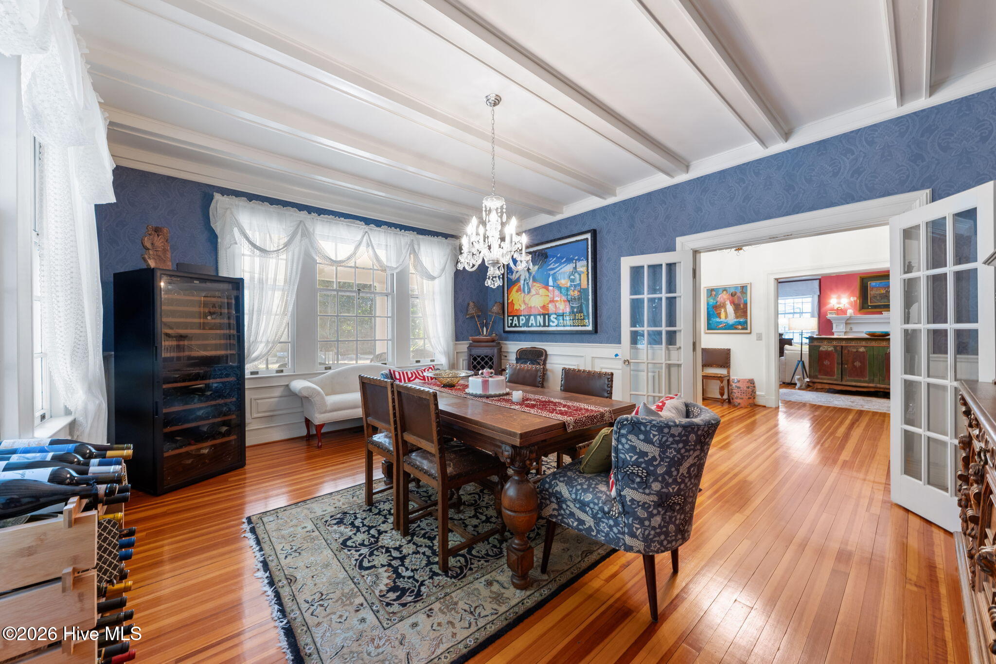 55 Linden Road Pinehurst, NC 28374 - Photo 15 of 73 Dining Room with Coffered Ceiling