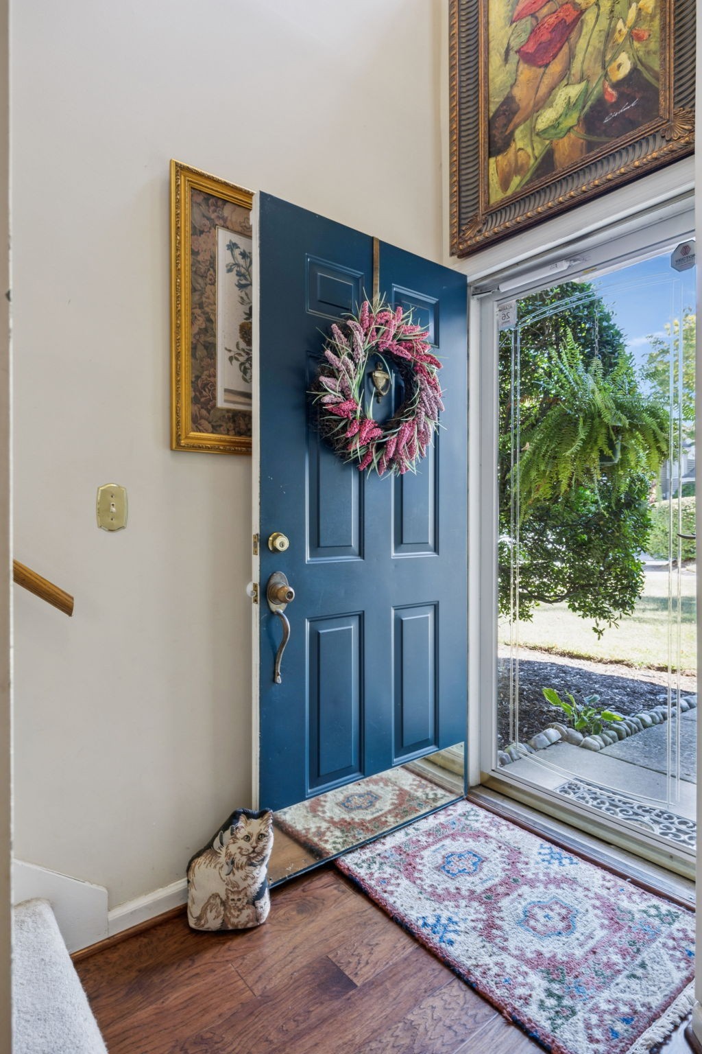 357 Yorkshire Circle Nashville, TN 37211 - Photo 4 of 44 a view of entryway with wooden floor