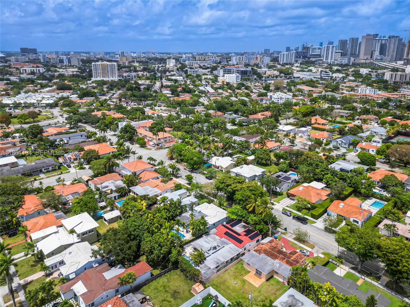 520 Southwest 22nd Road Miami, FL 33129 - Photo 71 of 71 an aerial view of residential houses with outdoor space