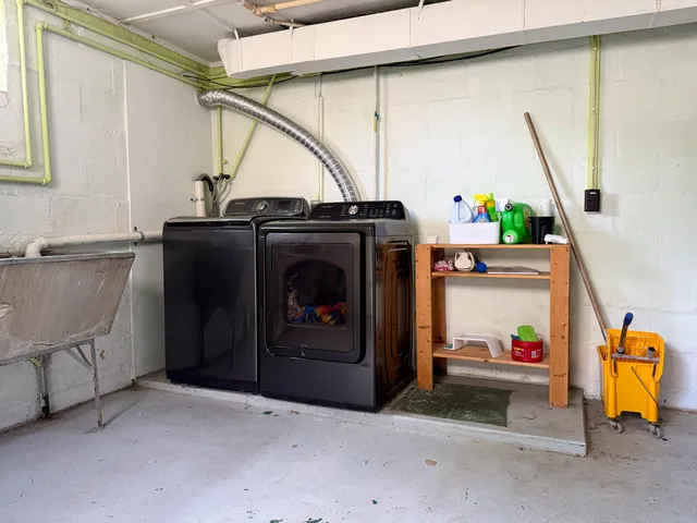 a room with table and chair