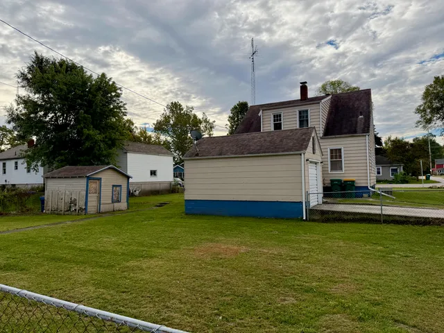 a view of a volley ball court