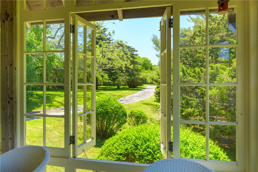 6 Chapel Lane Westerly, RI 02891 - Photo 8 of 24 Captivating view to the back of this parcel showing privacy and open park like land.