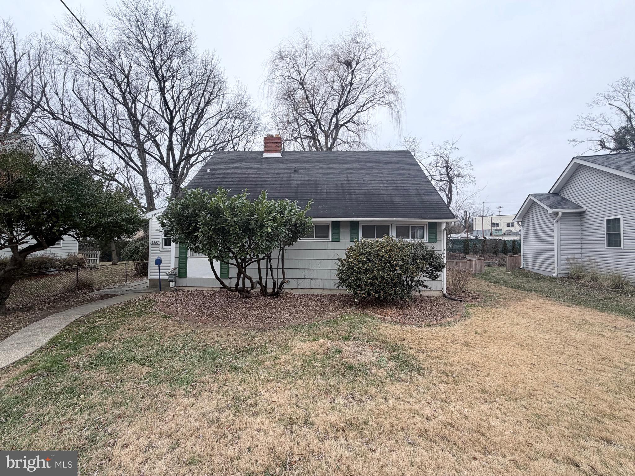 2207 Luzerne Avenue Silver Spring, MD 20910 - Photo 36 of 39 a view of a house with a yard covered in snow