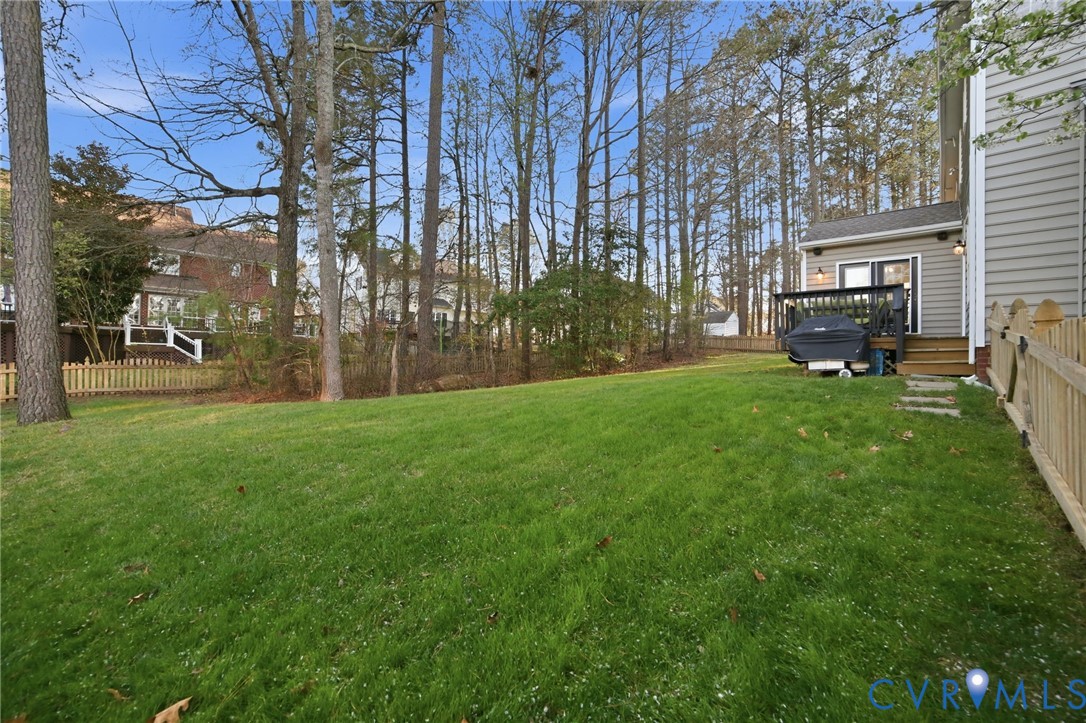 11801 Alder Ridge Place Glen Allen, VA 23059 - Photo 27 of 31 a view of a house with a back yard