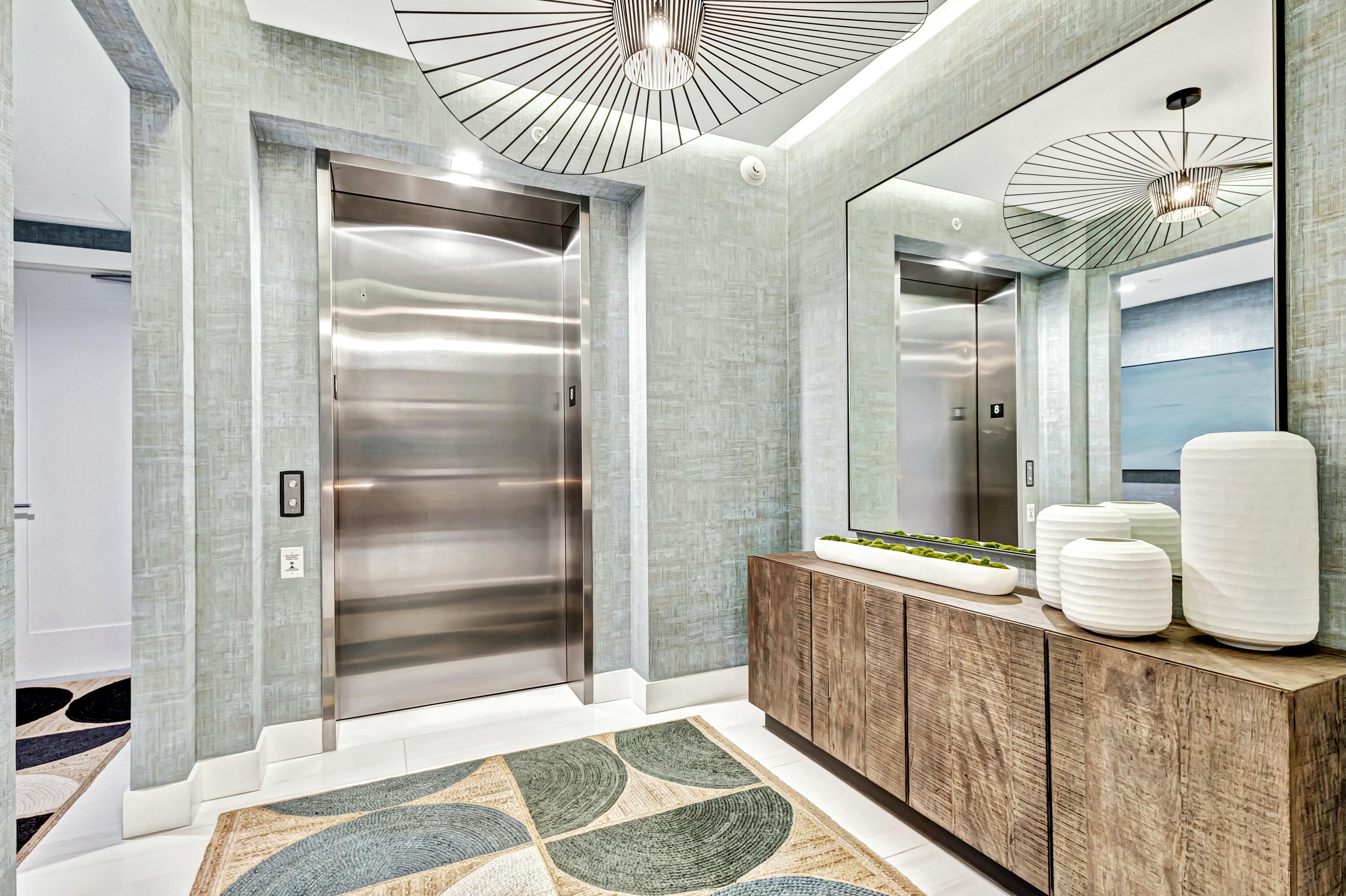 5000 North Ocean Drive, Unit 803 Riviera Beach, FL 33404 - Photo 40 of 62 Private Elevator Entrance