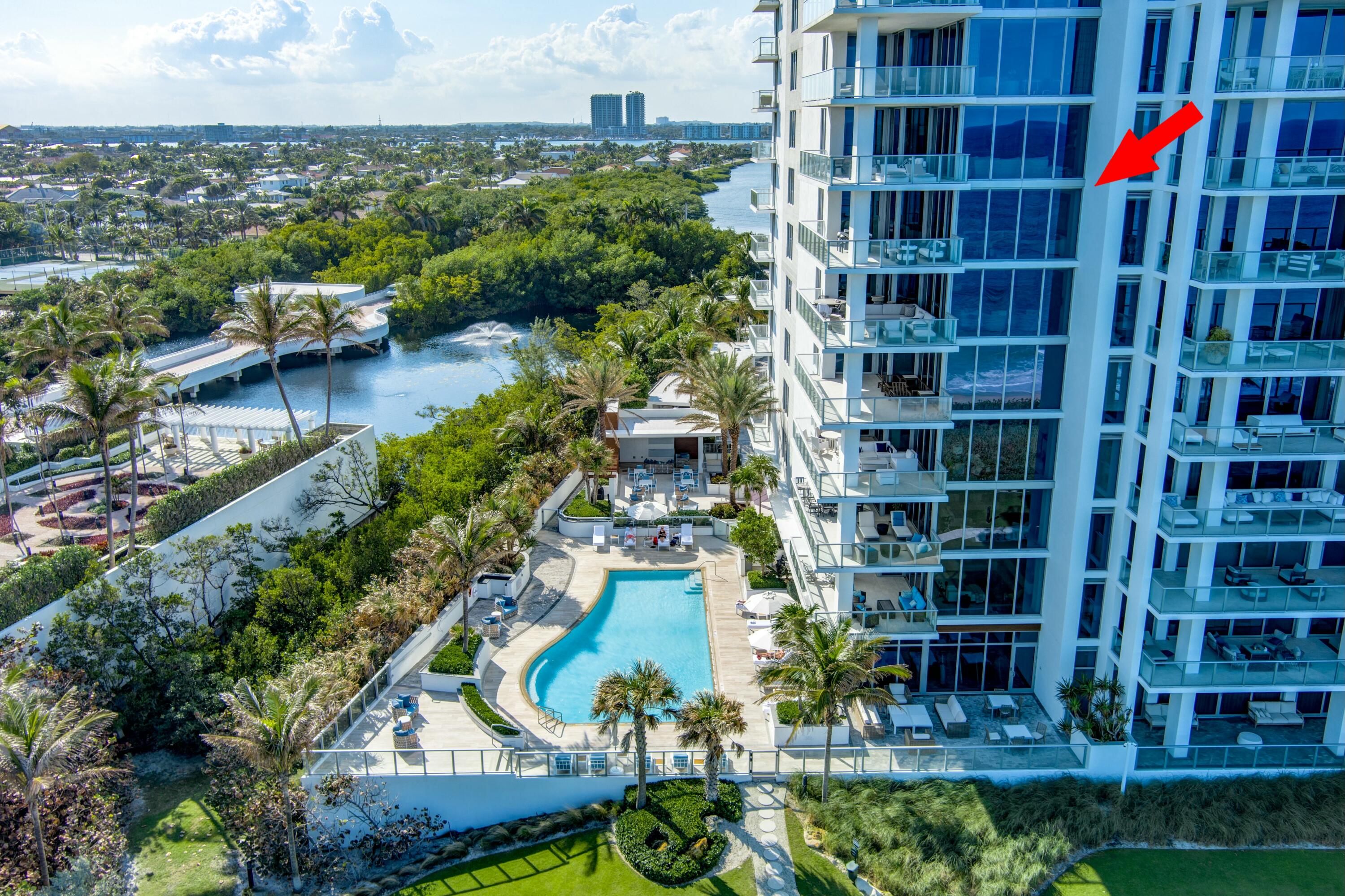 5000 North Ocean Drive, Unit 803 Riviera Beach, FL 33404 - Photo 45 of 62 Aerial