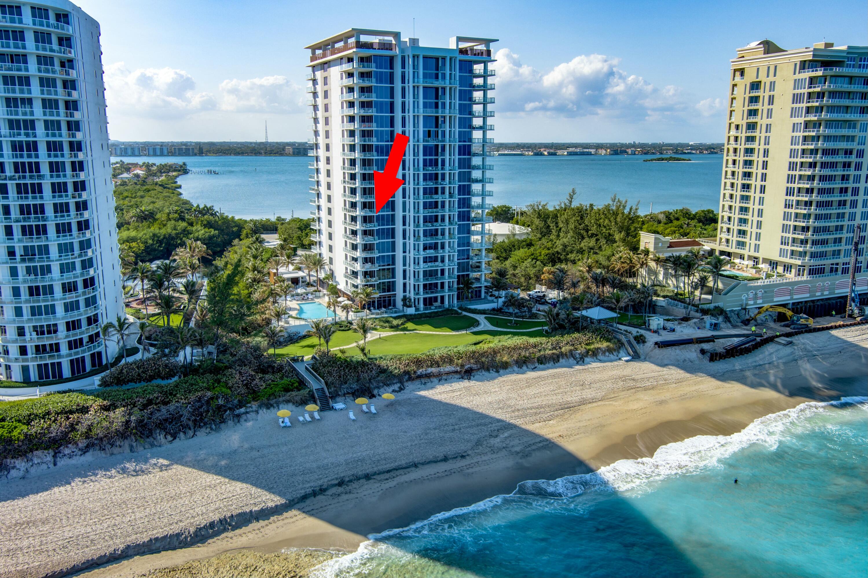 5000 North Ocean Drive, Unit 803 Riviera Beach, FL 33404 - Photo 46 of 62 Aerial