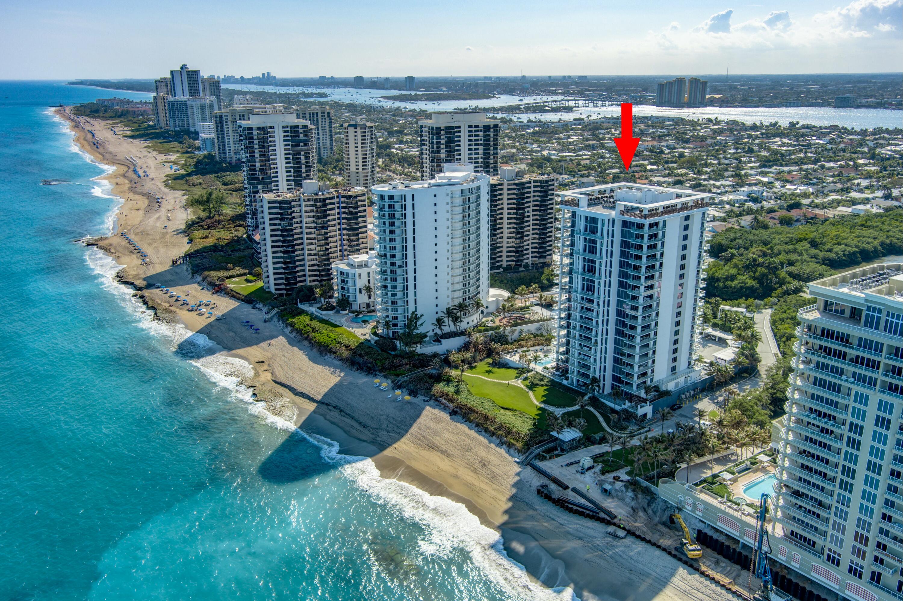 5000 North Ocean Drive, Unit 803 Riviera Beach, FL 33404 - Photo 48 of 62 Aerial