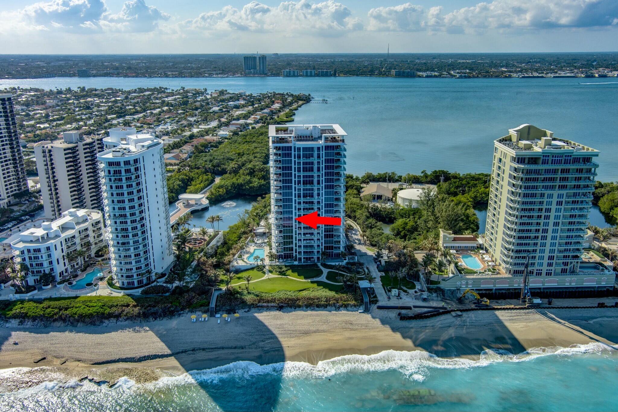 5000 North Ocean Drive, Unit 803 Riviera Beach, FL 33404 - Photo 49 of 62 Aerial