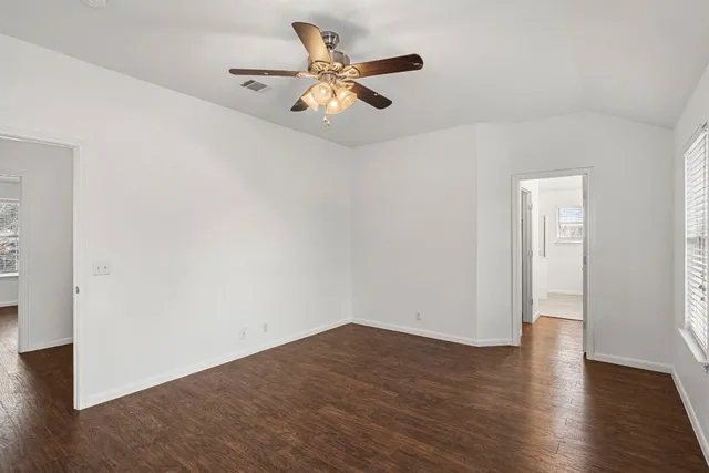 wooden floor in an empty room
