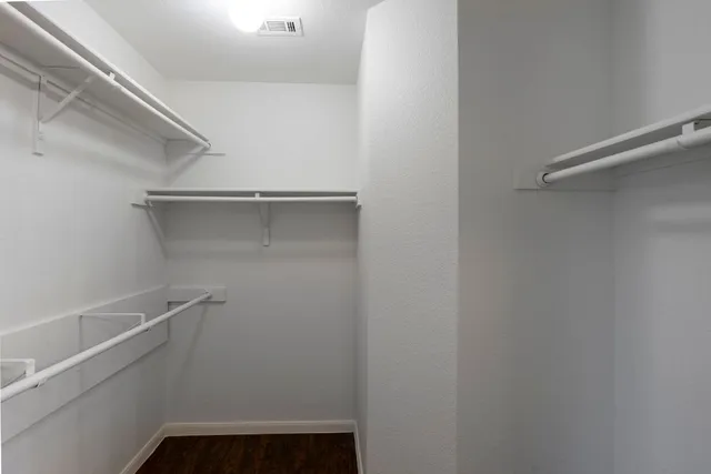 a view of walk in closet