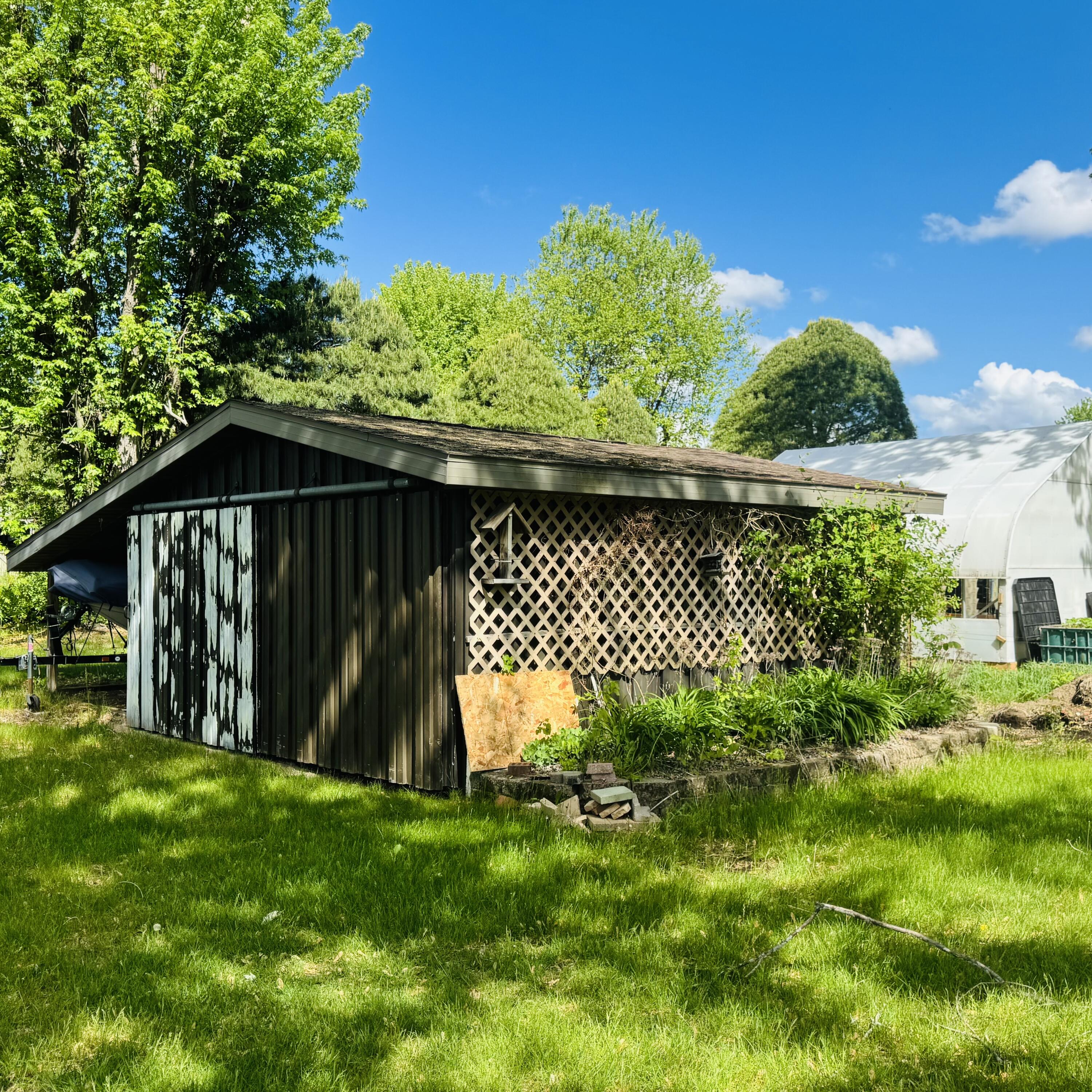 17645 Igloo Road Sparta, WI 54656 - Photo 5 of 20 Exterior View of Shed