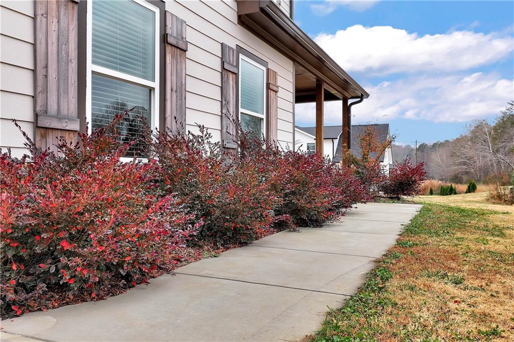 489 Asbury Mill Road Cleveland, GA 30528 - Photo 2 of 34 a front view of a house with garden