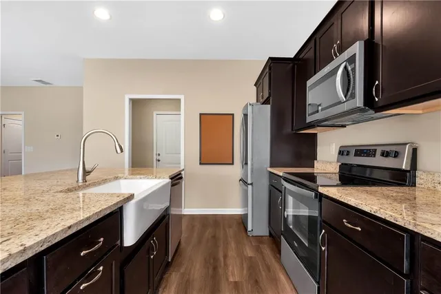 a close view of sink and tap