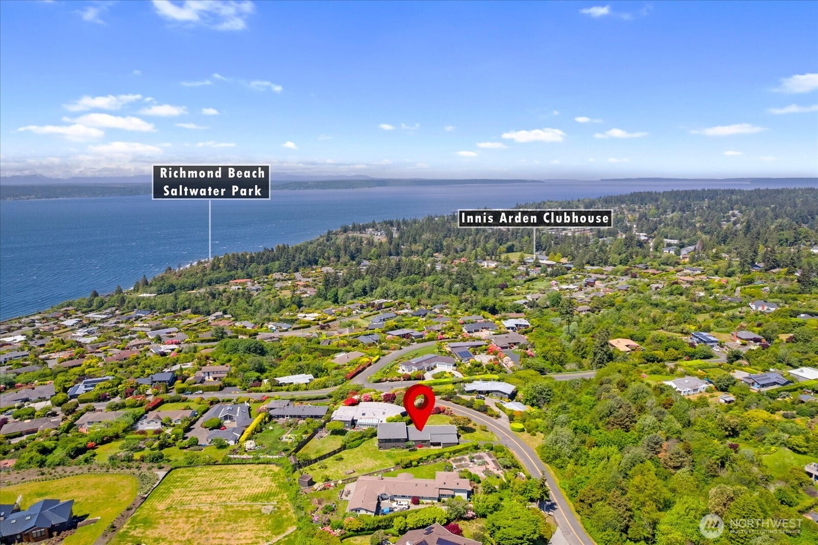 18220 Ridgefield Road Northwest Shoreline, WA 98177 - Photo 8 of 40 a view of a city