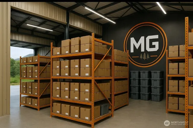 a front view of a house with a sink