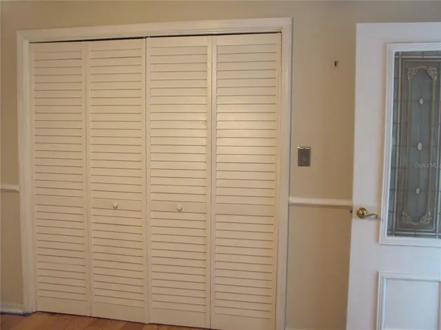 a view of lake with trees