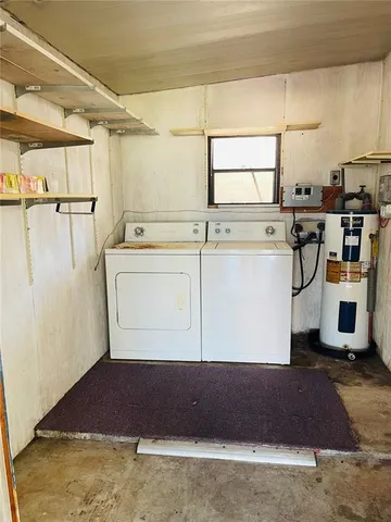a view of a storage & utility room