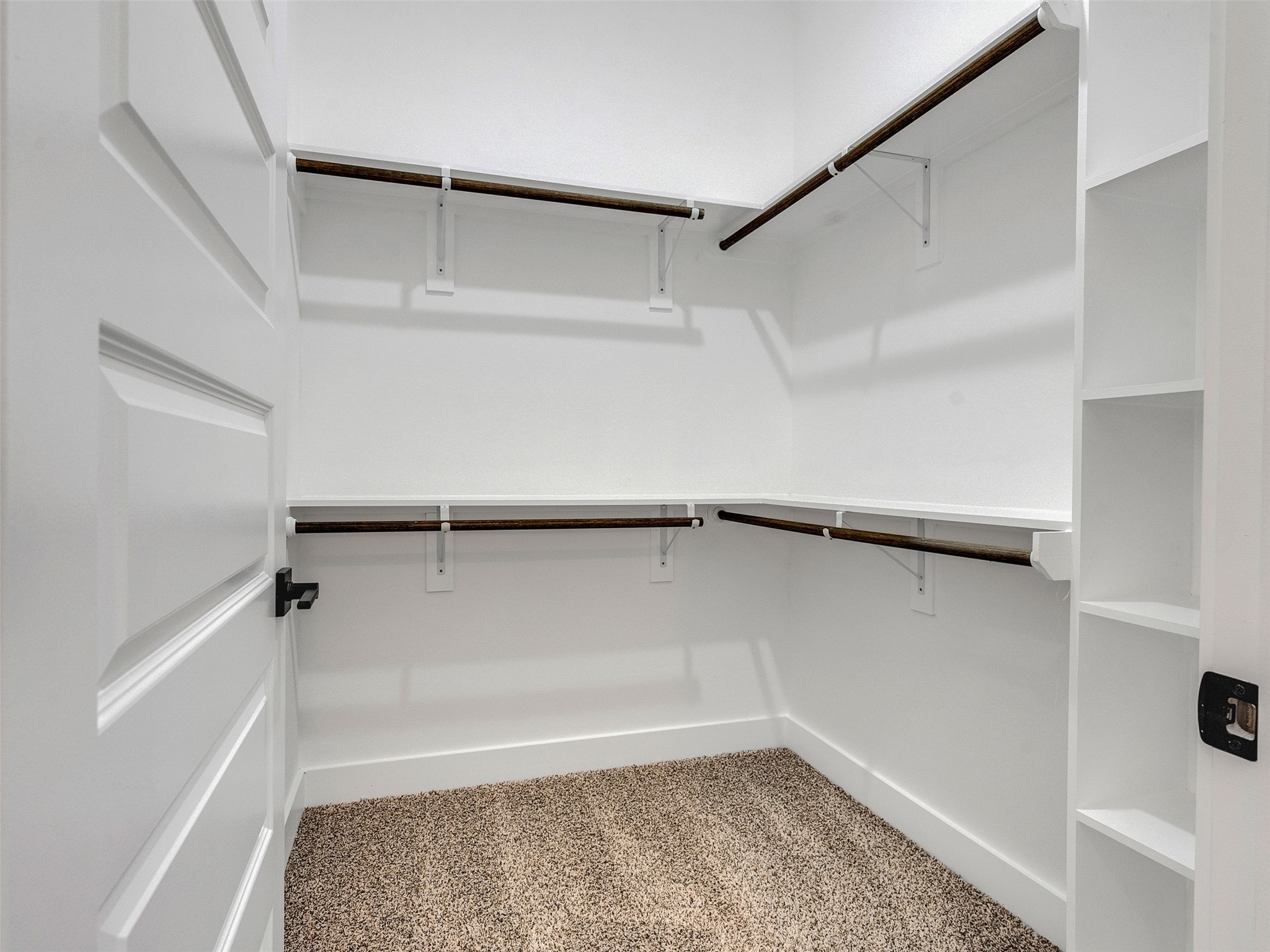 7358 Guadalcanal Road, Unit B Houston, TX 77033 - Photo 31 of 35 a view of an empty walk in closet