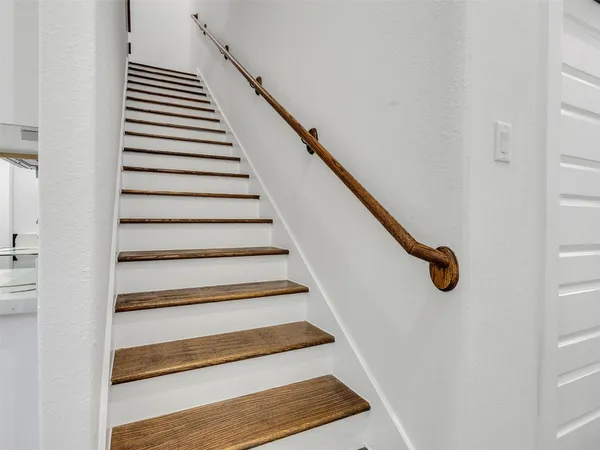 a view of a backyard with a garden