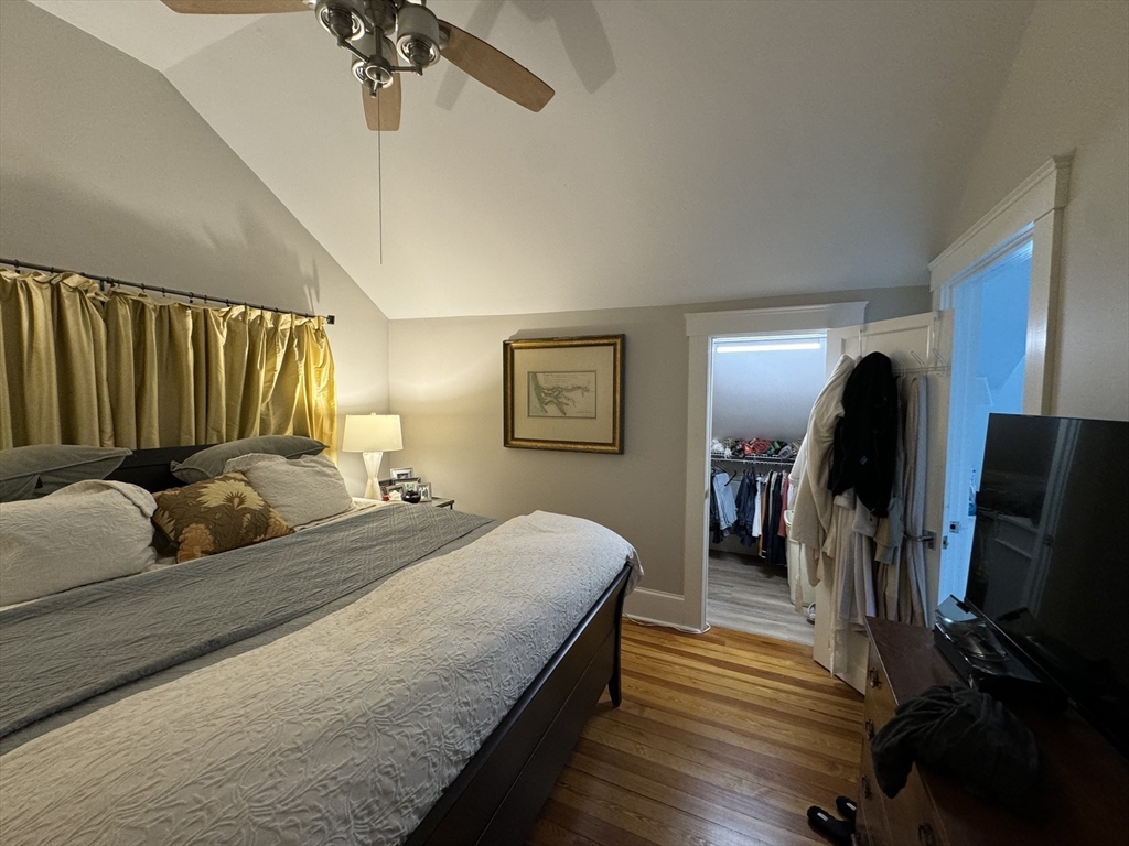 32 Atherton Road, Unit 2 Brookline, MA 02446 - Photo 26 of 42 a bedroom with bed and a flat tv screen