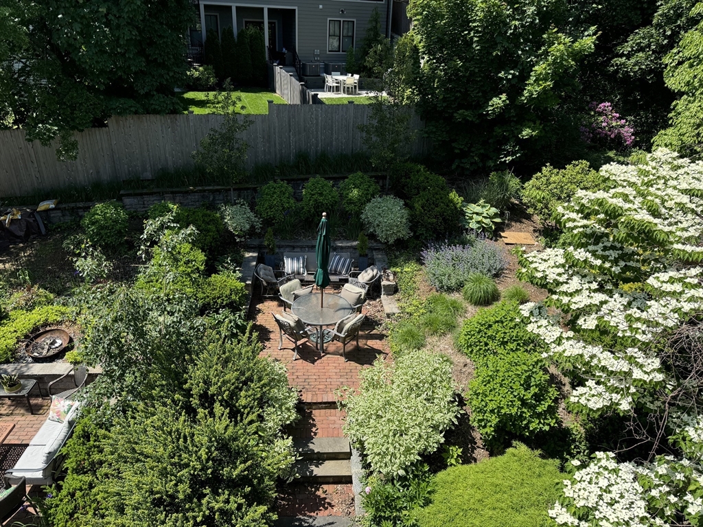 32 Atherton Road, Unit 2 Brookline, MA 02446 - Photo 42 of 42 a view of a garden with plants