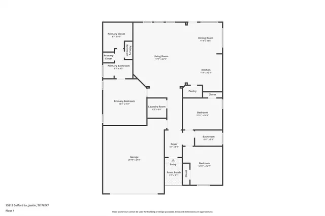 $2,250 | 15812 Culford Lane, Fort Worth, TX 76247