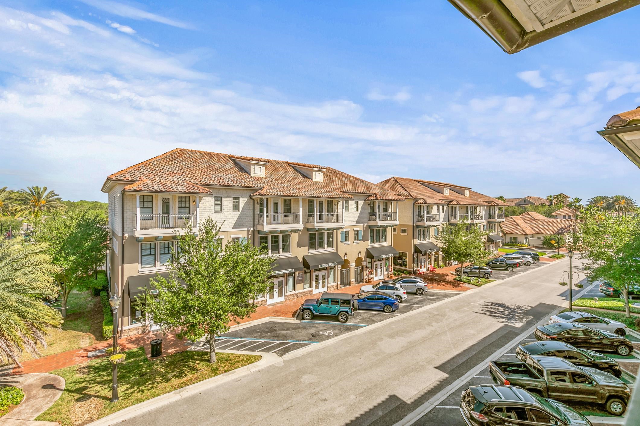 654 Market Street St. Augustine, FL 32095 - Photo 21 of 52 a view of a city from a balcony