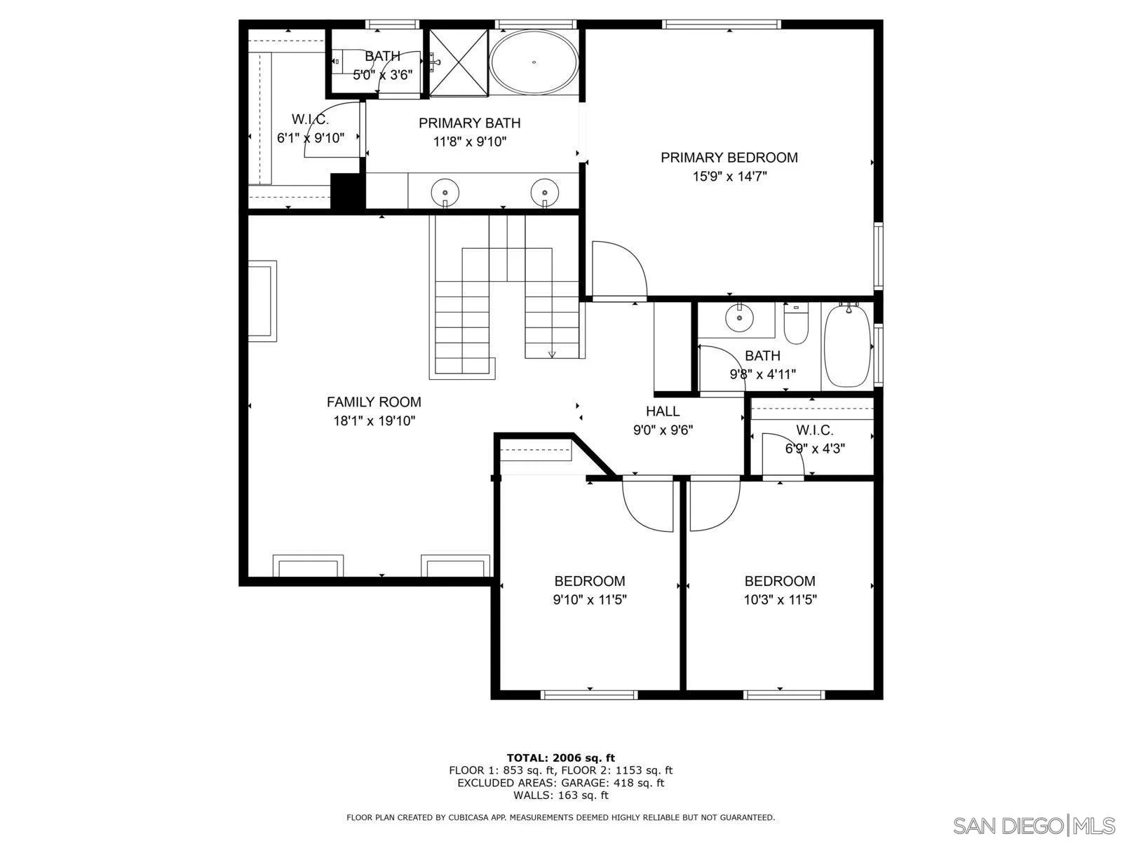 1385 Sunhaven Road Alpine, CA 91901 - Photo 31 of 32 a picture of a wall with white walls