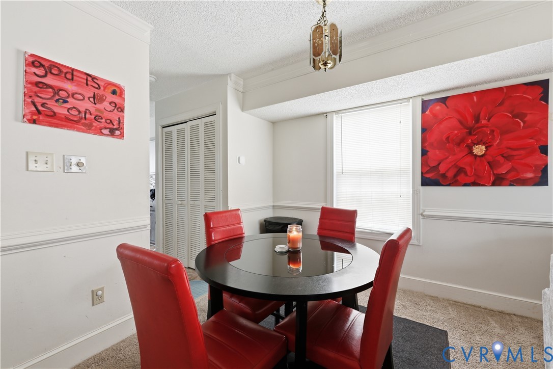 161 Lakeview Park Road Colonial Heights, VA 23834 - Photo 10 of 20 a view of a dining room with furniture