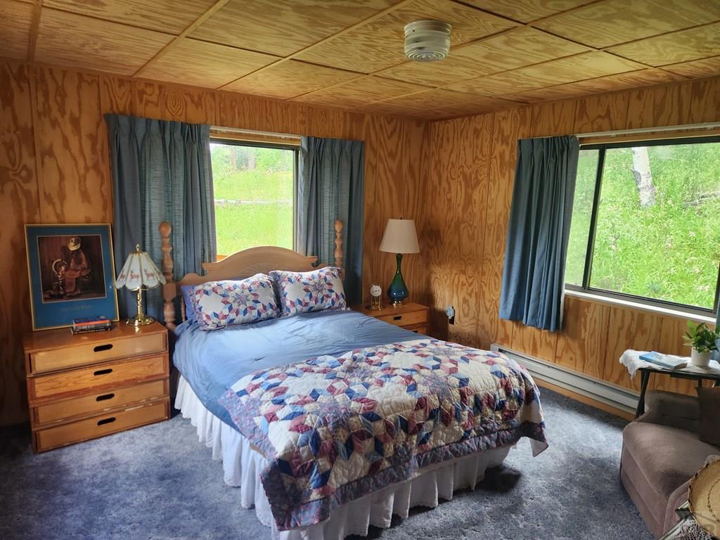 745 Konn Road Rye, CO 81069 - Photo 4 of 11 a bedroom with a bed and a dresser next to a window