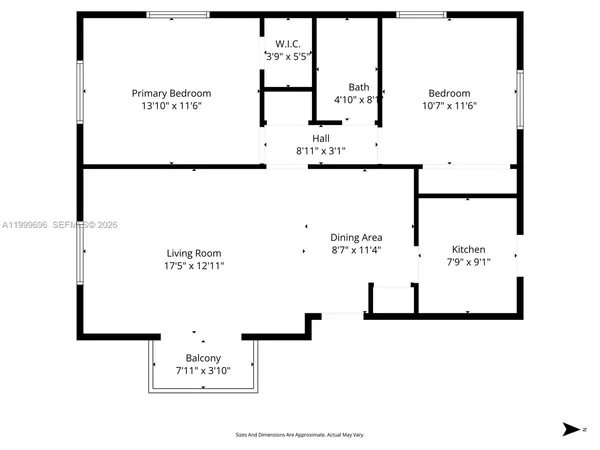 $4,000 | 6815 Edgewater Drive, Unit 108, Coral Gables, FL 33133