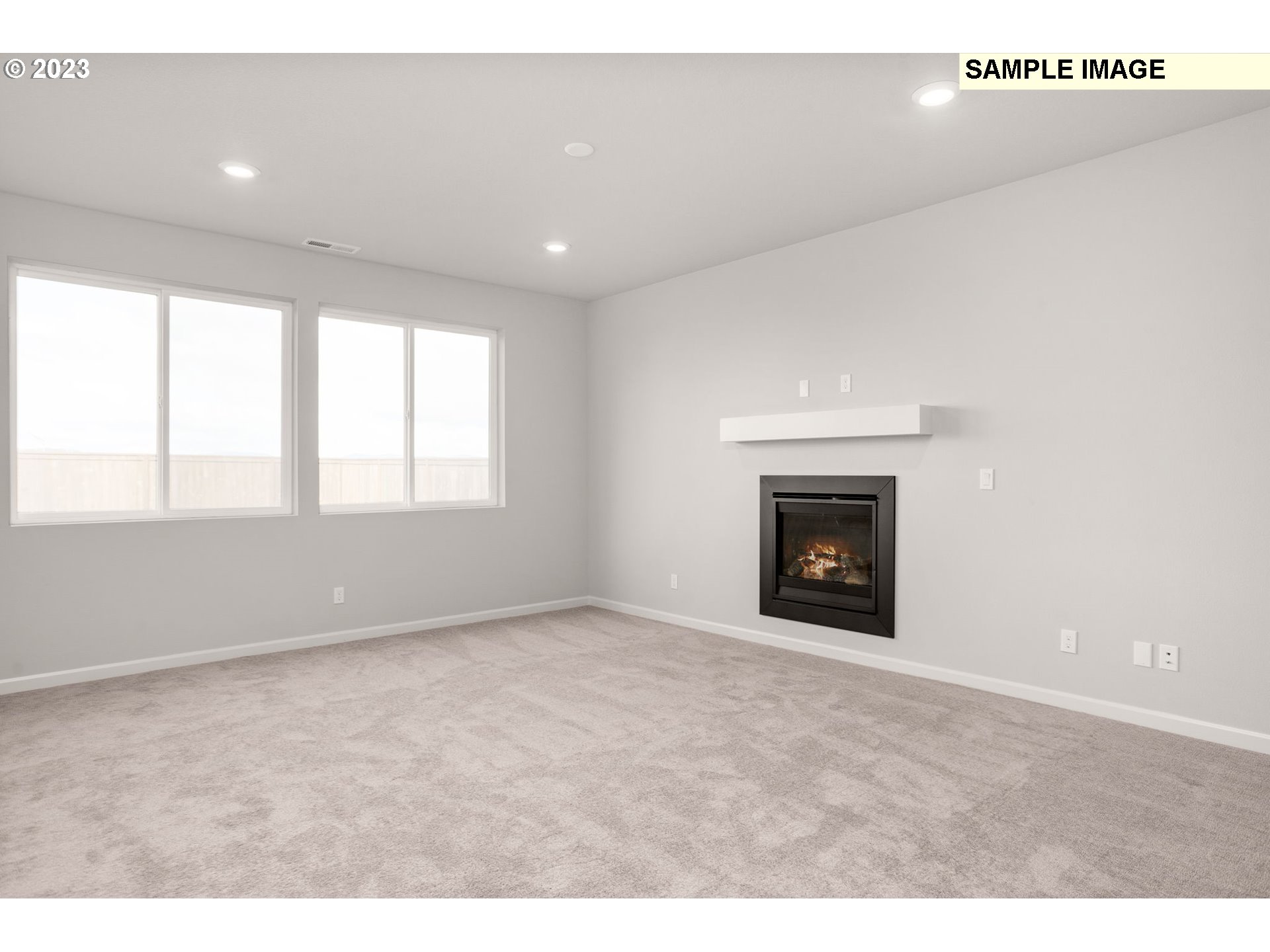 6286 Southeast 20th Street Gresham, OR 97080 - Photo 22 of 25 a view of an empty room with a window